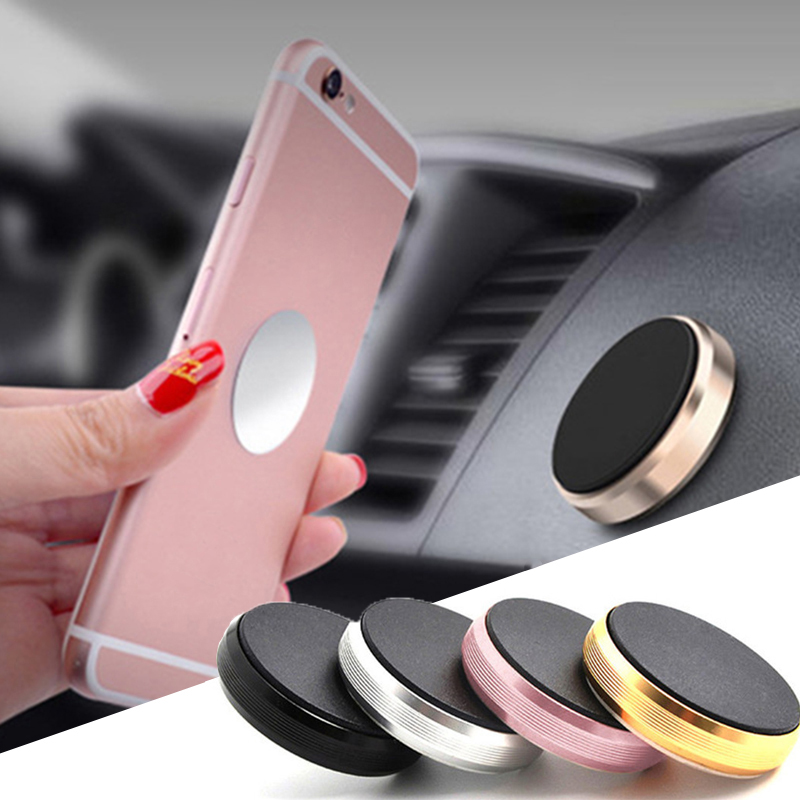 Car Phone Holder Magnetic - 360度回転式マグネット式車載ホルダー iPhone/Xiaomi対応 マグネットマウント 携帯電話/スマホ用 壁掛け/ナイトスタンド対応 GPS対応
