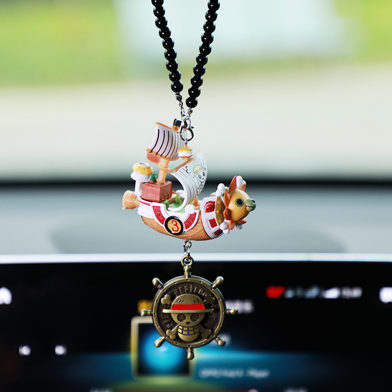 Car Accessories Oman - ワンピース車吊り下げ飾りメリーゴーカーアクセサリーアニメコスプレ装飾男性女性用