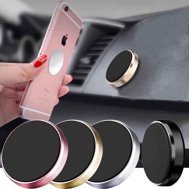 Car Phone Holder Magnetic - マグネット式車載スマホホルダー、マグネットカーマウント、GPS携帯電話スタンド、車載マグネットステッカー（iPhone、Samsung、Xiaomi対応）