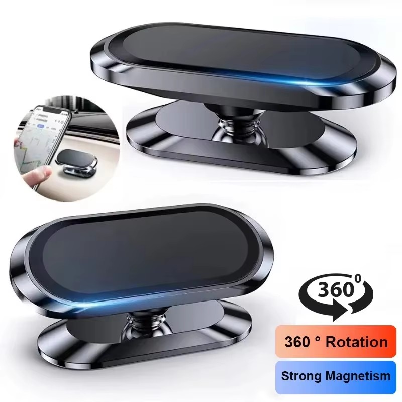 Car Phone Holder Magnetic - 360 ° マグネット式車載スマホホルダー 磁石 スマートフォン モバイルスタンド
