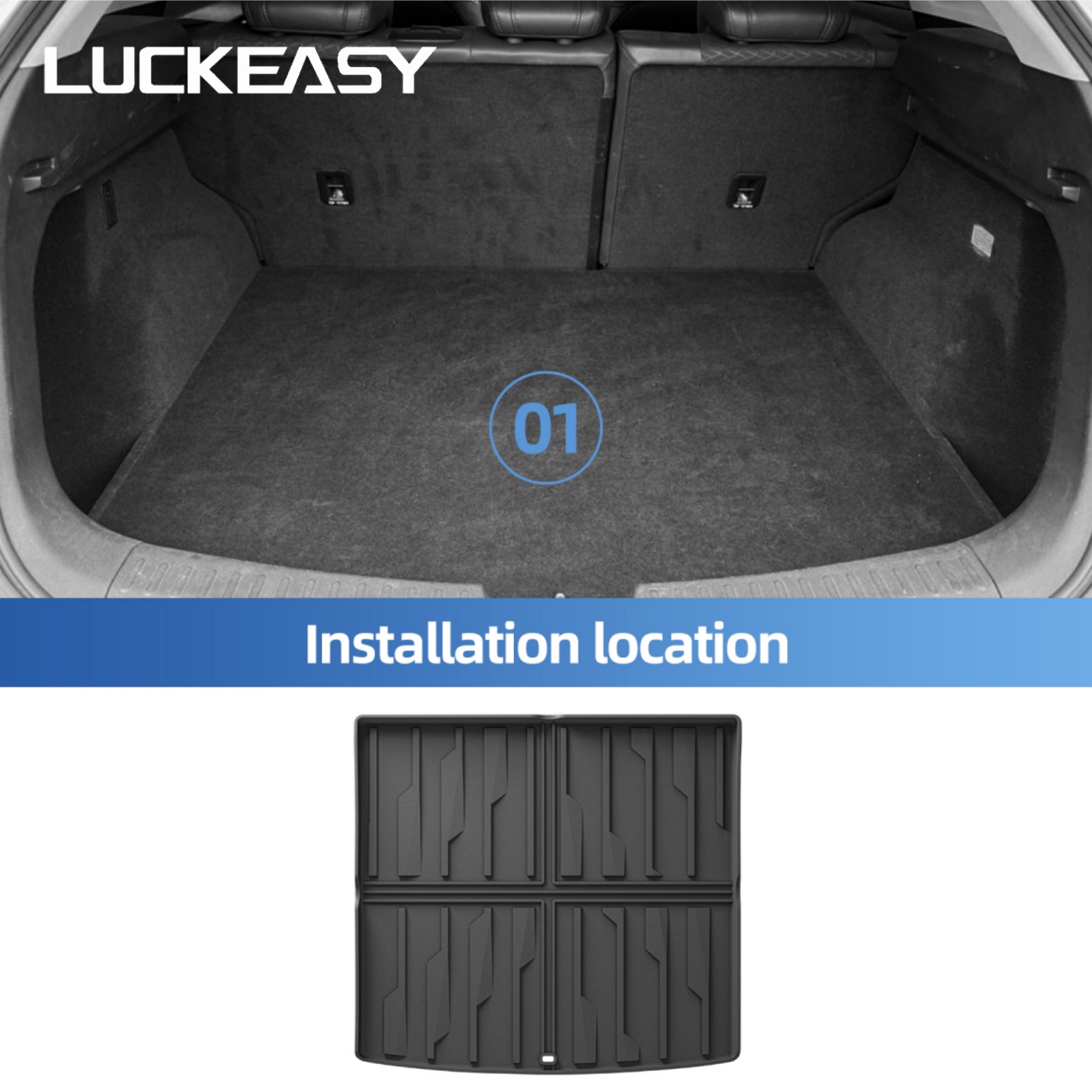 Market Car Accessories - LUCKEASY 左ハンドル用 ハヴァルF7 2023-2026 燃料4WD (ロシア/CIS市場)