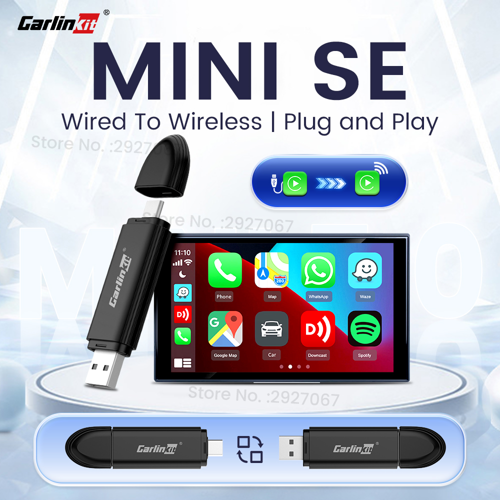 Car Accessories Usa - CarlinKit MINI 5.0 Pro ワイヤレス CarPlay