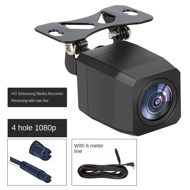 Market Car Accessories - 車載HD AHD画像 4ピン 1080P HD防水広角バックカメラ フルスクリーンストリーミングメディア