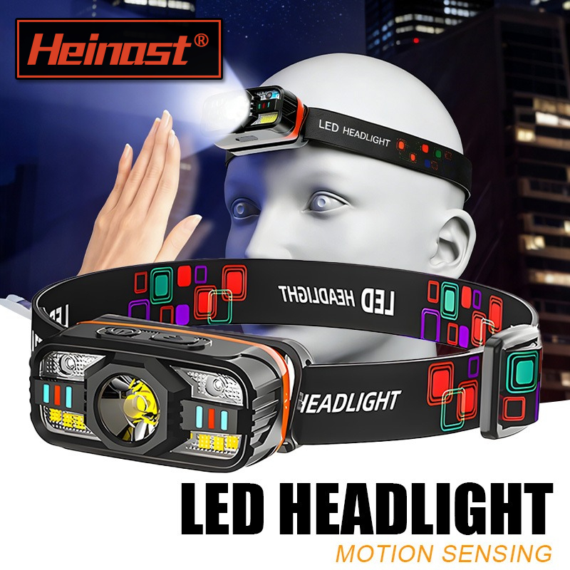 Led Headlight Bulbs - USB 充電式 LED ヘッドランプ ポータブルライト 内蔵バッテリー付き