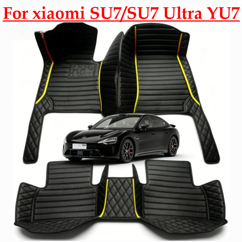 Car Accessories Oman - Xiaomi YU7 /SU7 Ultra 2025-2026用カスタムカーフロアマット 全天候型オートアクセサリー