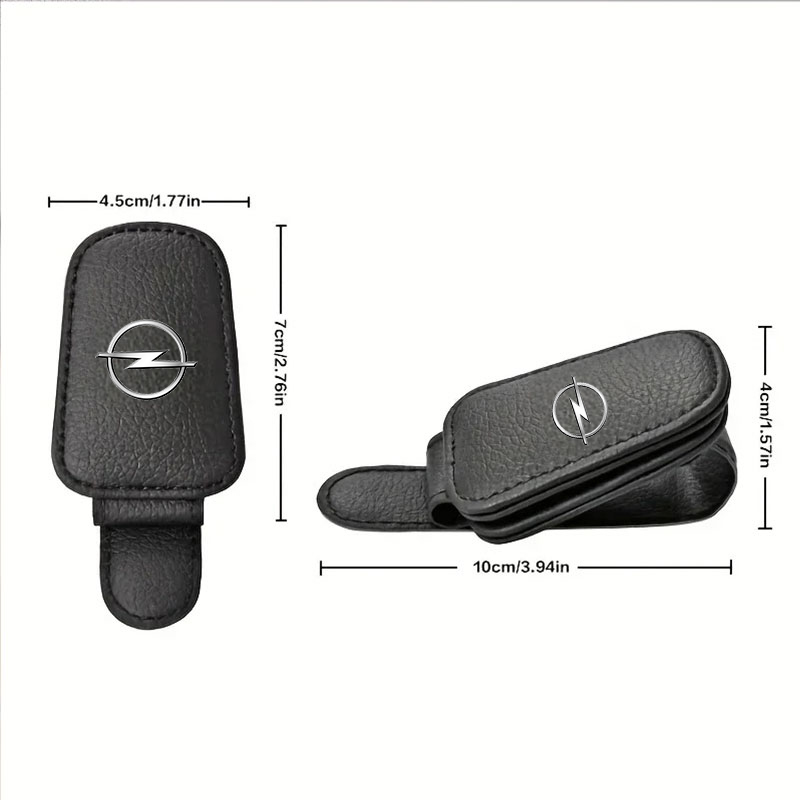 車のサンバイザーメガネケースホルダーサングラスクリップオペル - Car Accessories Outside のレビューと価格