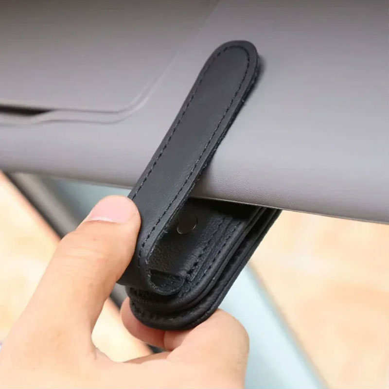 車のサンバイザーメガネケースホルダーサングラスクリップオペル - Car Accessories Outside のレビューと価格