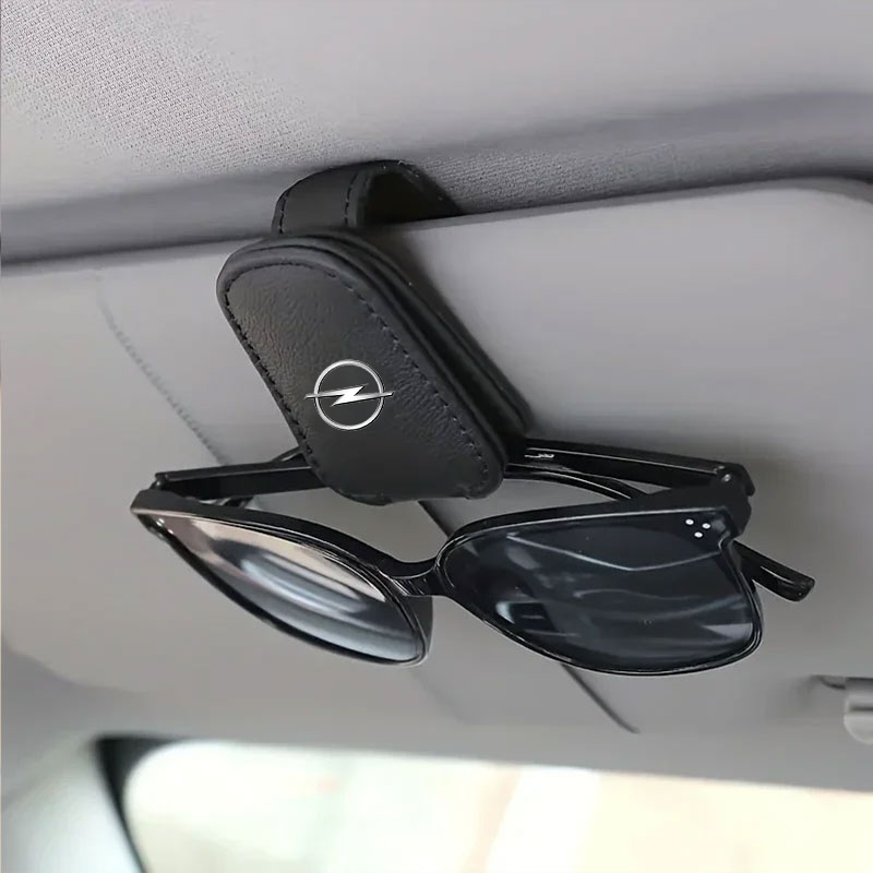 車のサンバイザーメガネケースホルダーサングラスクリップオペル - Car Accessories Outside のレビューと価格