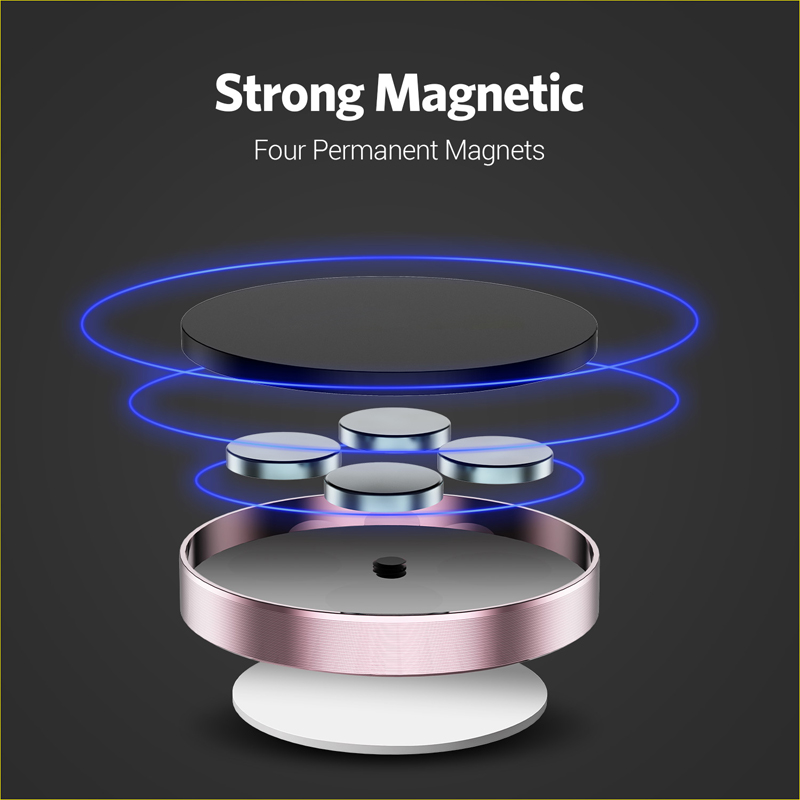 360度回転式マグネット式車載ホルダー iPhone/Xia - Car Phone Holder Magnetic のレビューと価格