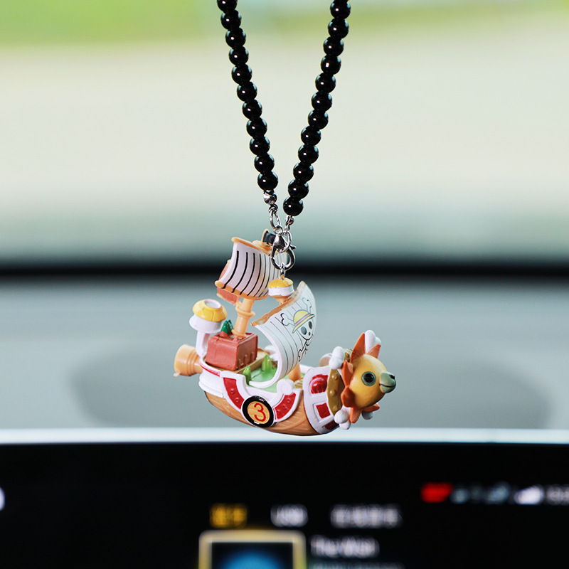 ワンピース車吊り下げ飾りメリーゴーカーアクセサリーアニメコス - Car Accessories Oman のレビューと価格