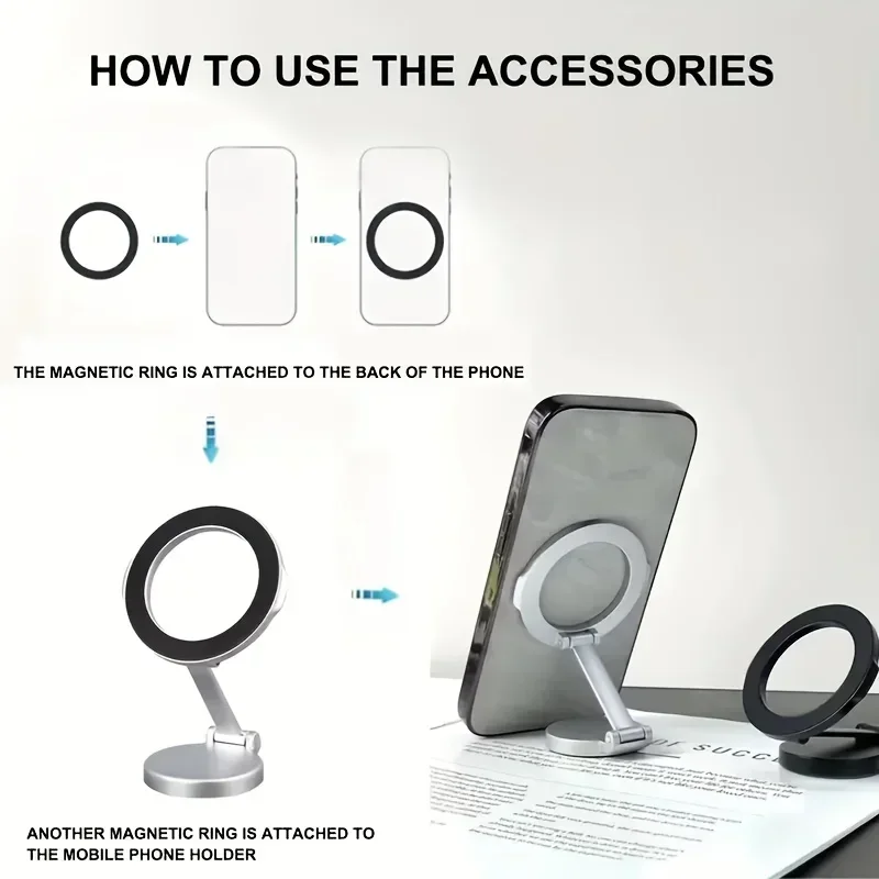 オールメタルアルミニウム合金製MagSafeカーマウント – - Car Phone Holder Magnetic のレビューと価格