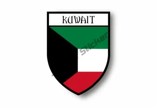 クウェート地図と旗ビニールステッカーおかしい車のバックミラー - Car Accessories Kuwait のレビューと価格