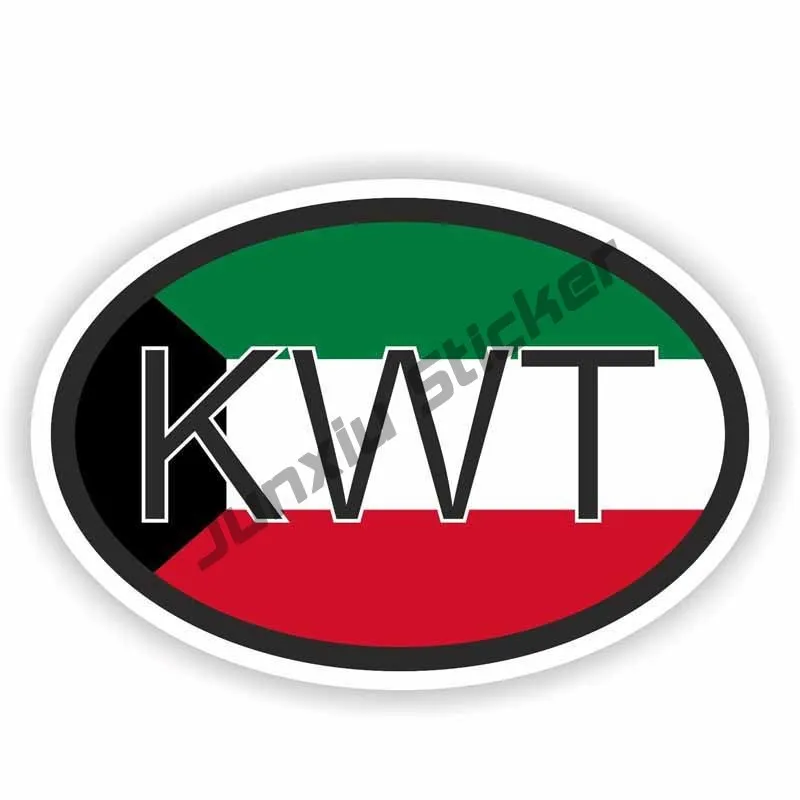 クウェート地図と旗ビニールステッカーおかしい車のバックミラー - Car Accessories Kuwait のレビューと価格