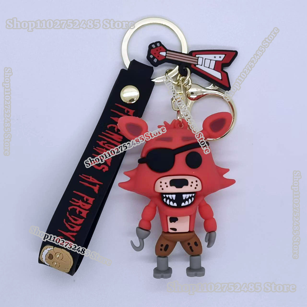 5 個漫画アニメ FNAF フィギュアキーホルダー恐ろしい人 - Car Accessories Oman のレビューと価格