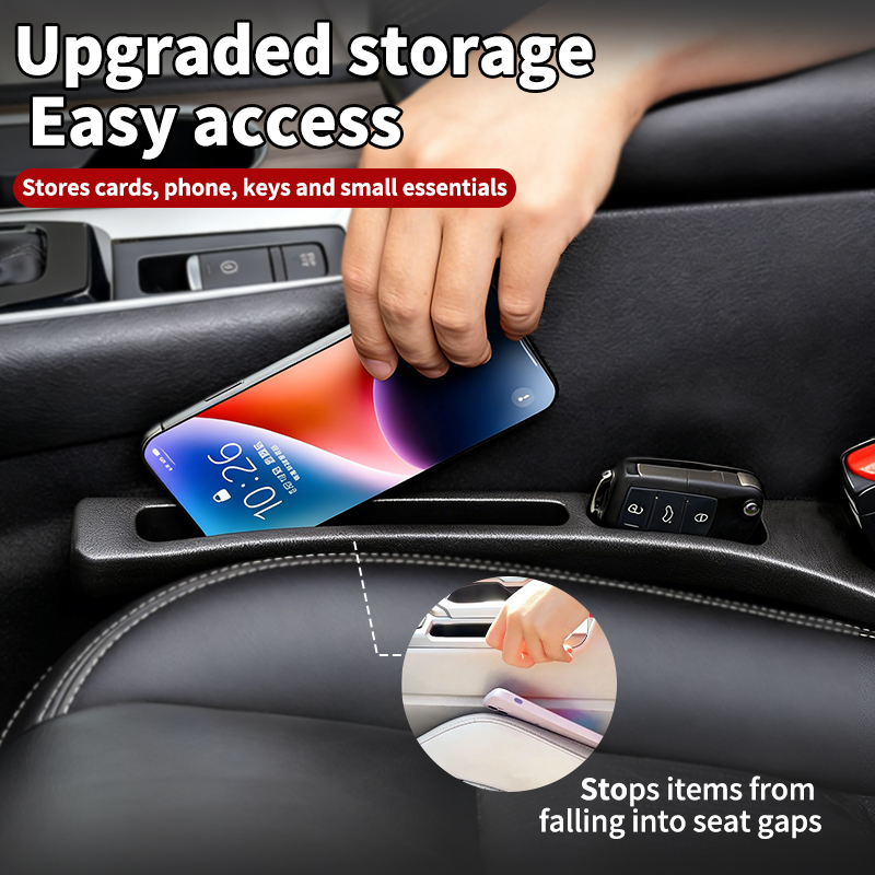 トッグカーシート隙間埋め具、実用的な車内収納アクセサリー、サ - Car Accessories Outside のレビューと価格