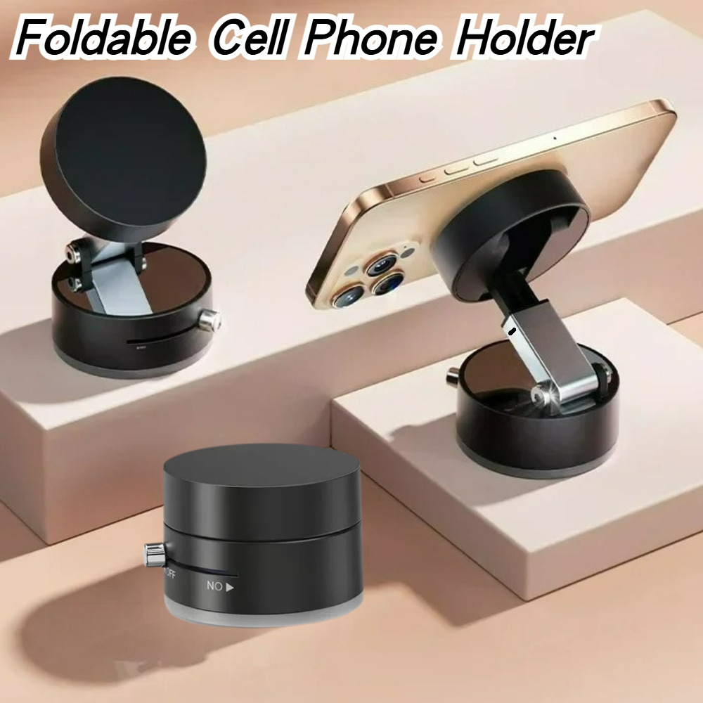 高性能磁気真空ホルダー折りたたみ式ユニバーサル電話スタンド車 - Car Phone Holder Magnetic のレビューと価格