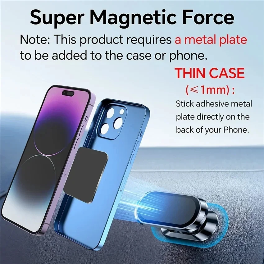 360 °   マグネット式車載スマホホルダー 磁石 スマー - Car Phone Holder Magnetic のレビューと価格