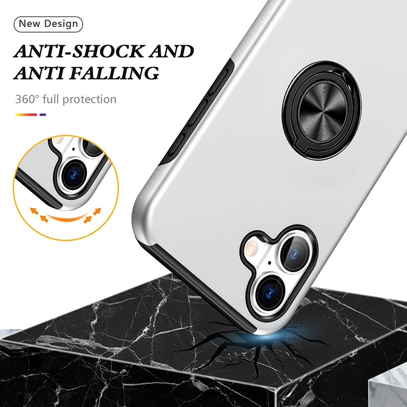 MagSafe対応 マグネット式車載リングスタンド付き iP - Car Phone Holder Magnetic のレビューと価格