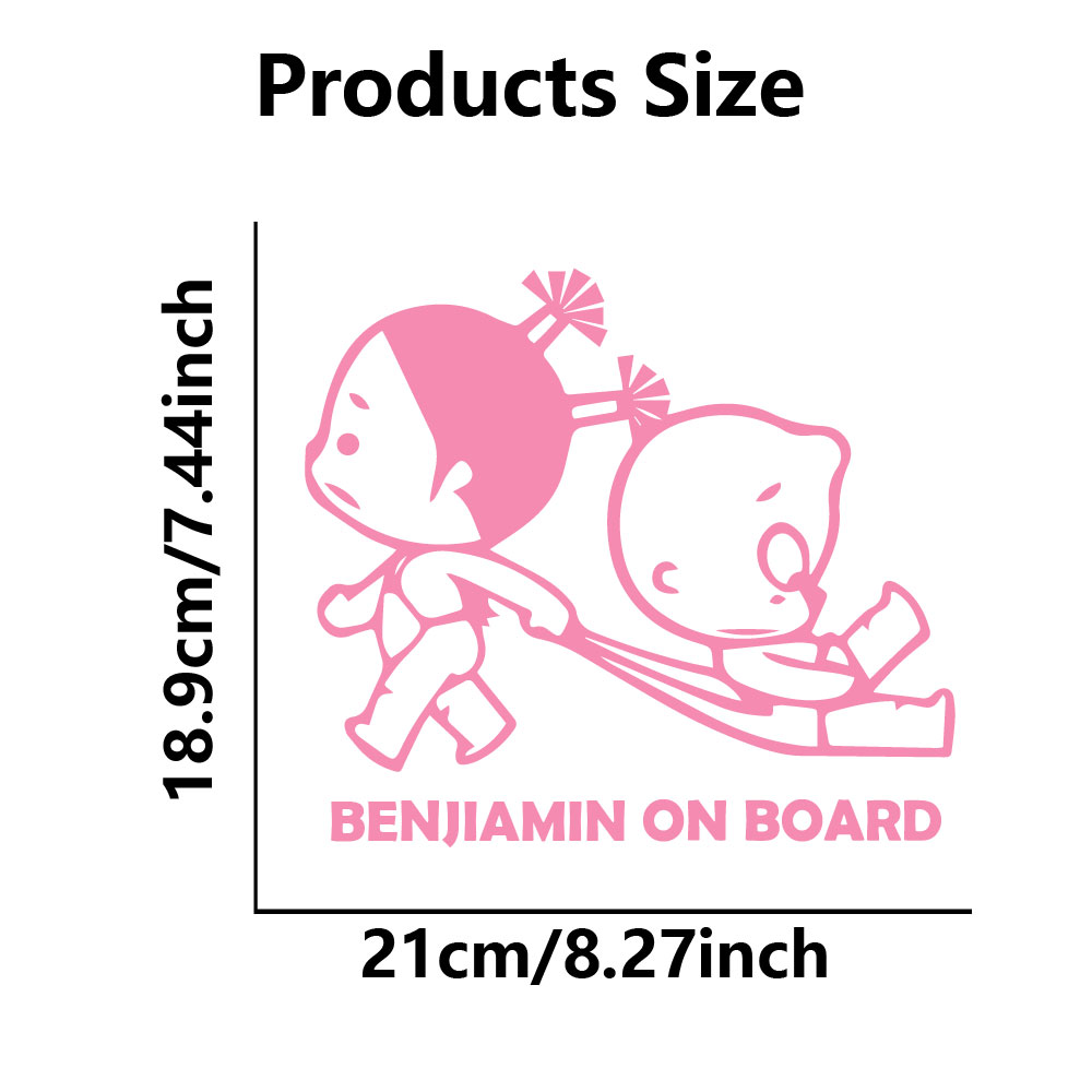 1枚の素敵な子供たちが車の中で遊ぶカスタムテキストカーステッ - Car Accessories Outside のレビューと価格
