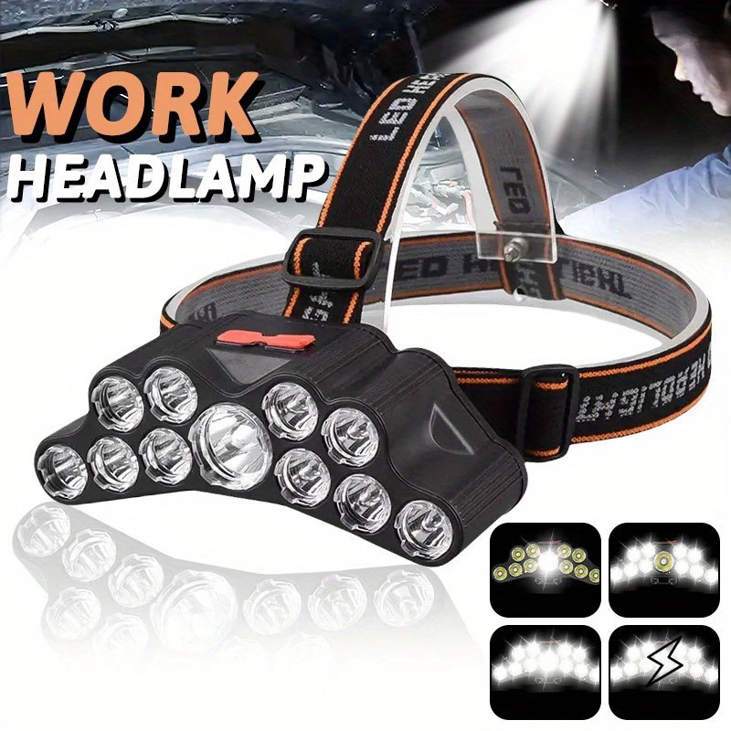 11 LED ヘッドランプ強力な光ヘッドランプ Type-C - Led Headlight Bulbs のレビューと価格