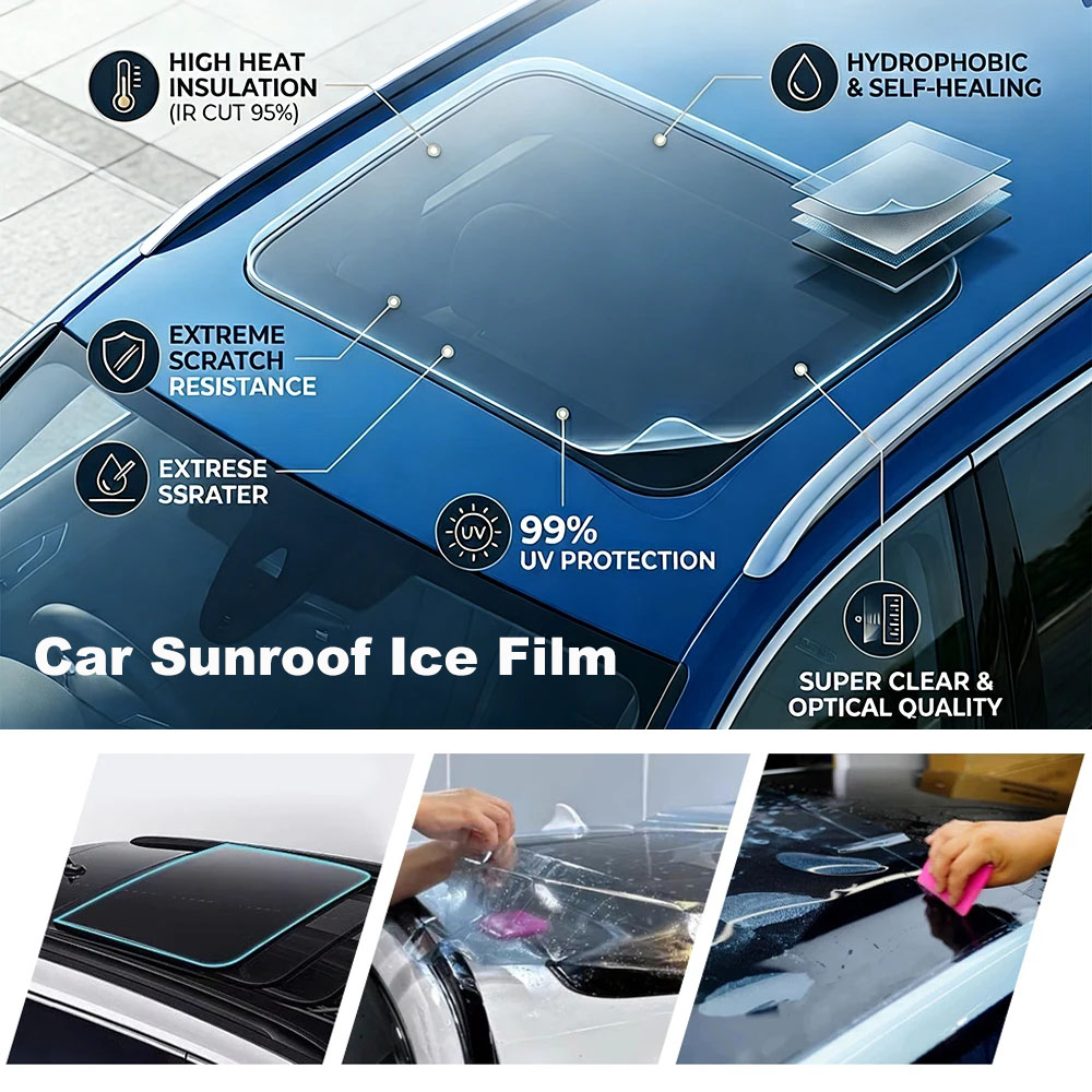 7.5mil TPH 車用サンルーフアイスアーマーフィルム  - Tinted Window Film のレビューと価格