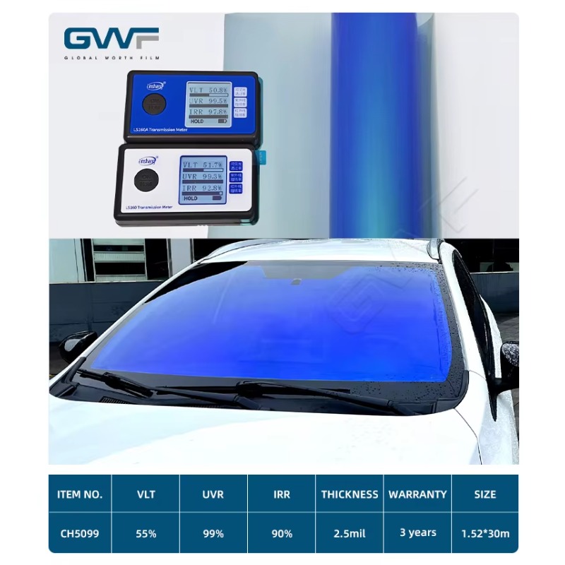 ATVカラーチェンジングカーウィンドウティントフィルム 55 - Tinted Window Film のレビューと価格