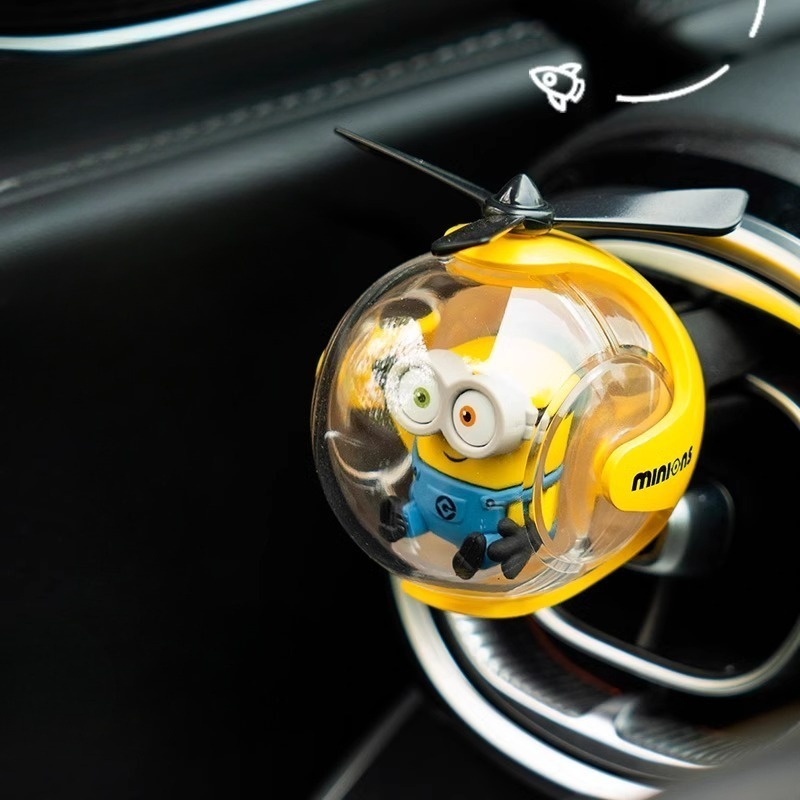 ミニオン風車用芳香剤、かわいい漫画風車用香水クリップ、クリエ - Car Accessories Usa のレビューと価格