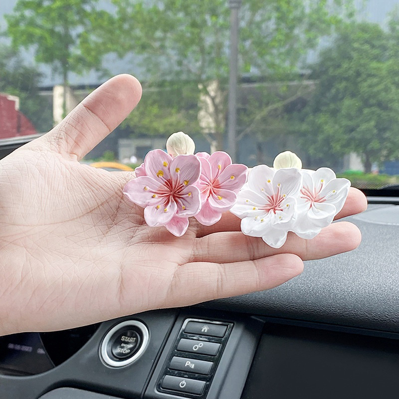 1pc 車のファッション小さな絶妙な香水クリップ花の形の空気 - Car Accessories Usa のレビューと価格