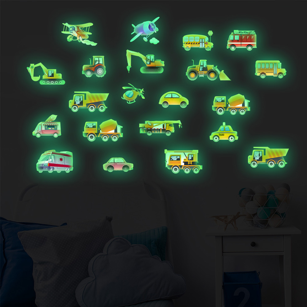 発光カーステッカー 21枚セット 昼夜兼用 デュアルカラー  - Car Accessories Outside のレビューと価格