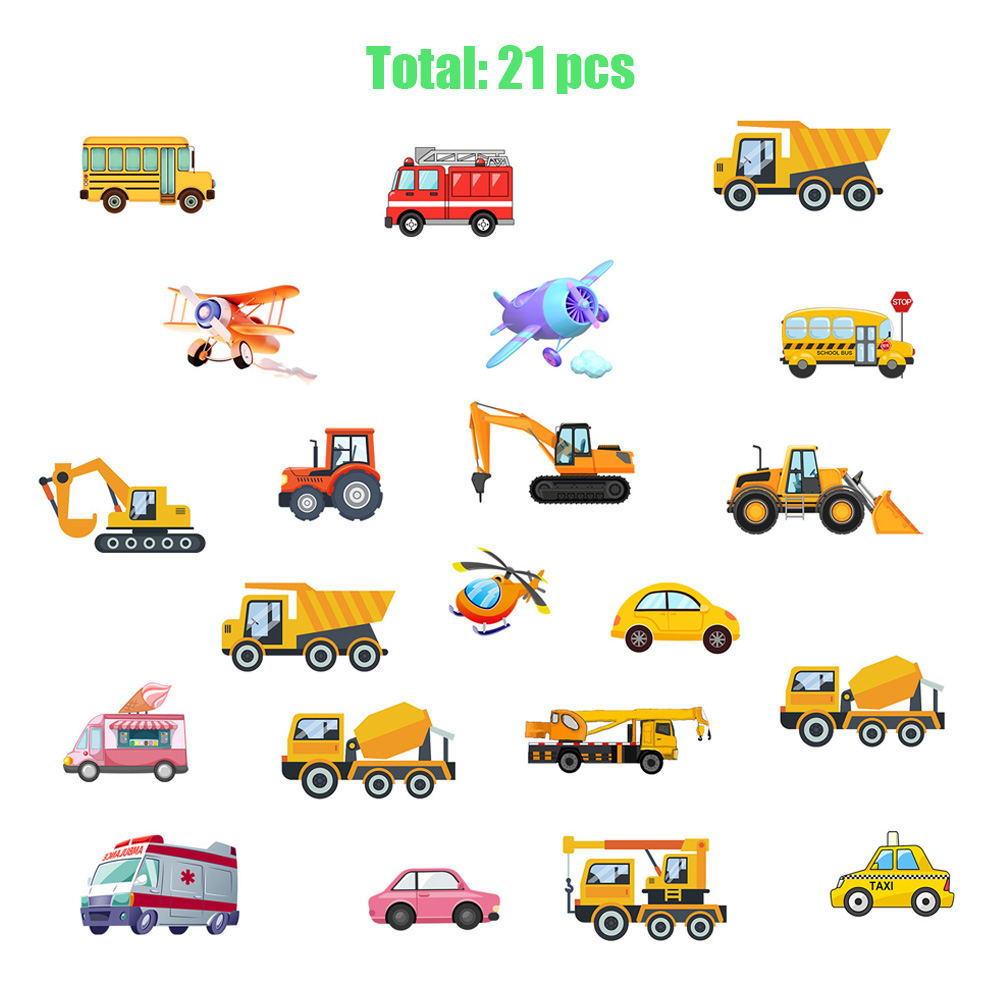 発光カーステッカー 21枚セット 昼夜兼用 デュアルカラー  - Car Accessories Outside のレビューと価格