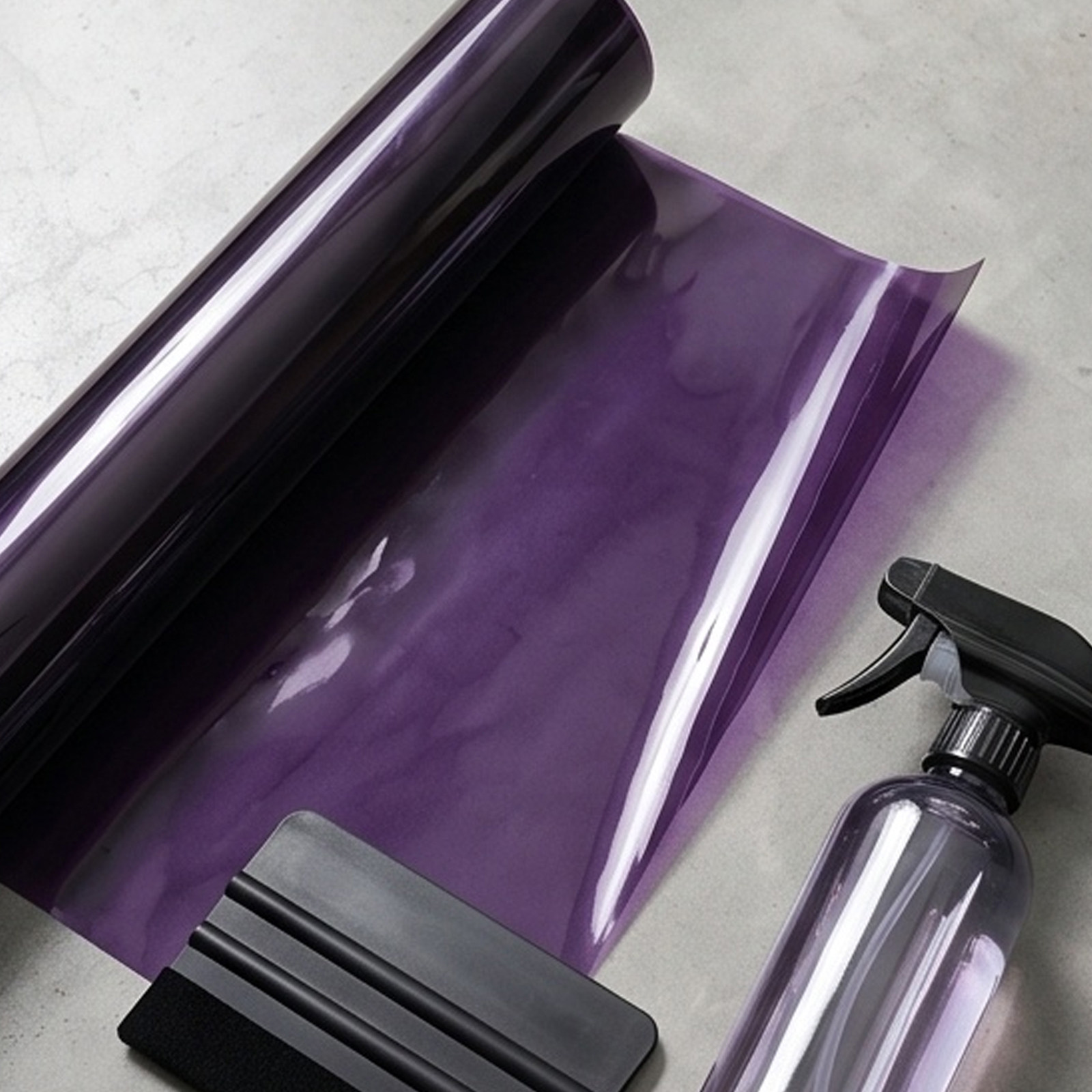 取り外し可能な透明窓用フィルム ペットシート 39x11.8 - Tinted Window Film のレビューと価格