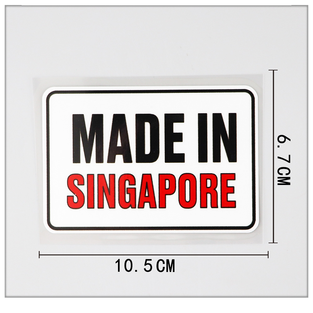 PVC車用装飾ステッカー,singapore,防水ステッカー - Car Accessories Singapore のレビューと価格