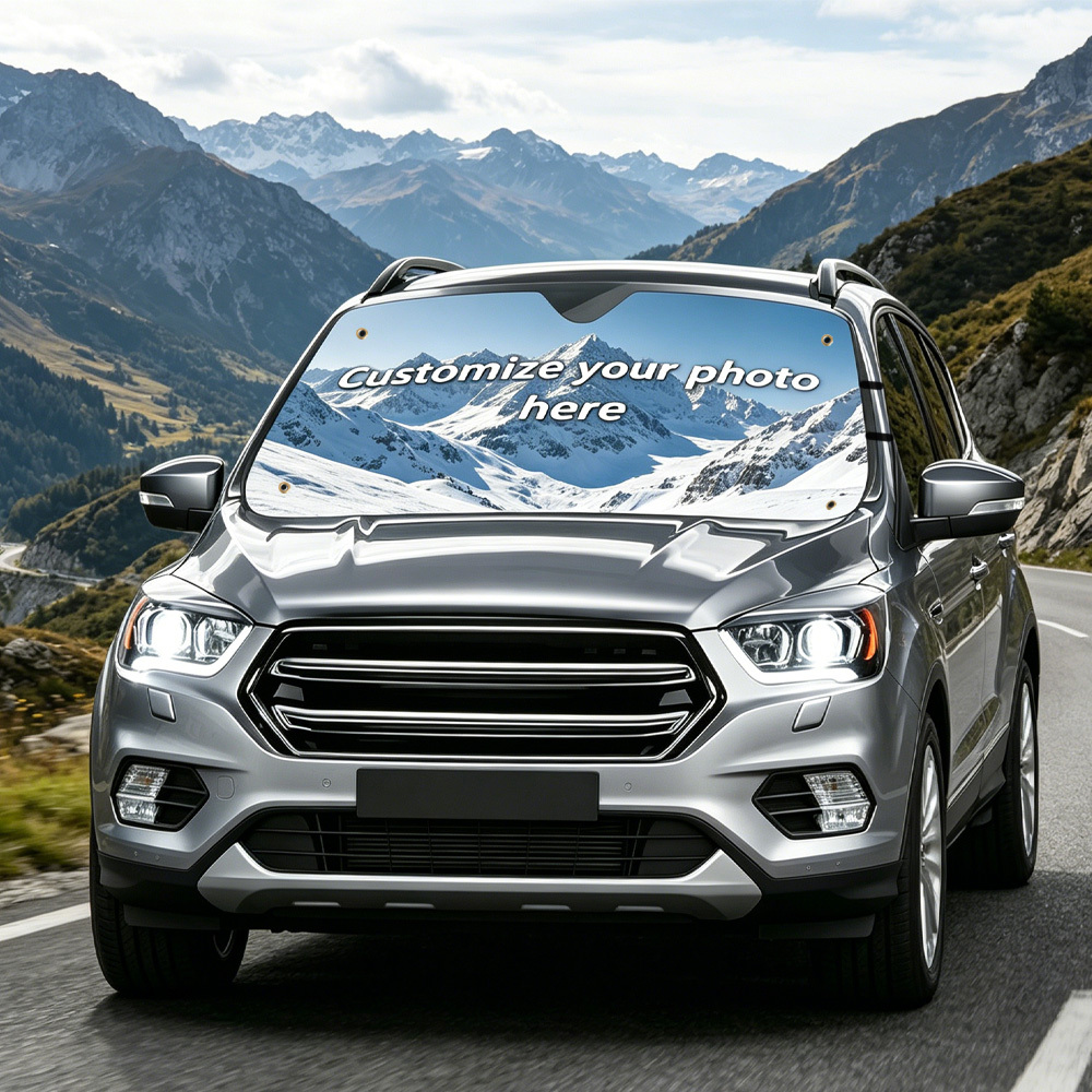 あなたの好きなデザインでカスタマイズできる車用サンバイザー、 - Car Accessories Outside のレビューと価格